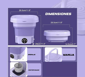 Castlefit!™ Lavadora Mini Portátil
